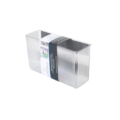 Magnetic Laundry Organizer Bin for Washers and Dryers, Clear