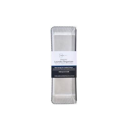 Magnetic Laundry Organizer Bin for Washers and Dryers, Clear
