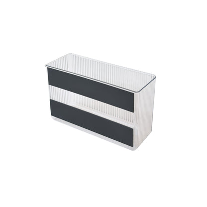 Magnetic Laundry Organizer Bin for Washers and Dryers, Clear