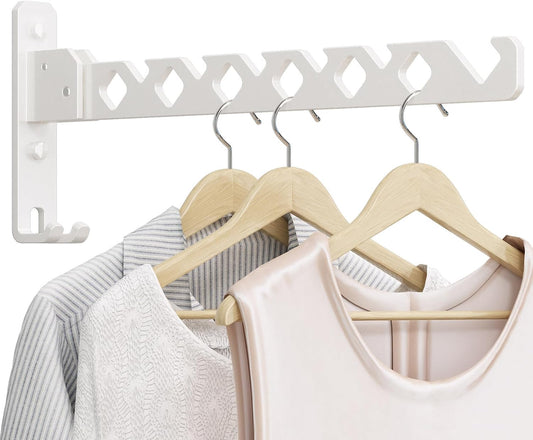 Wall-mount foldable drying rack