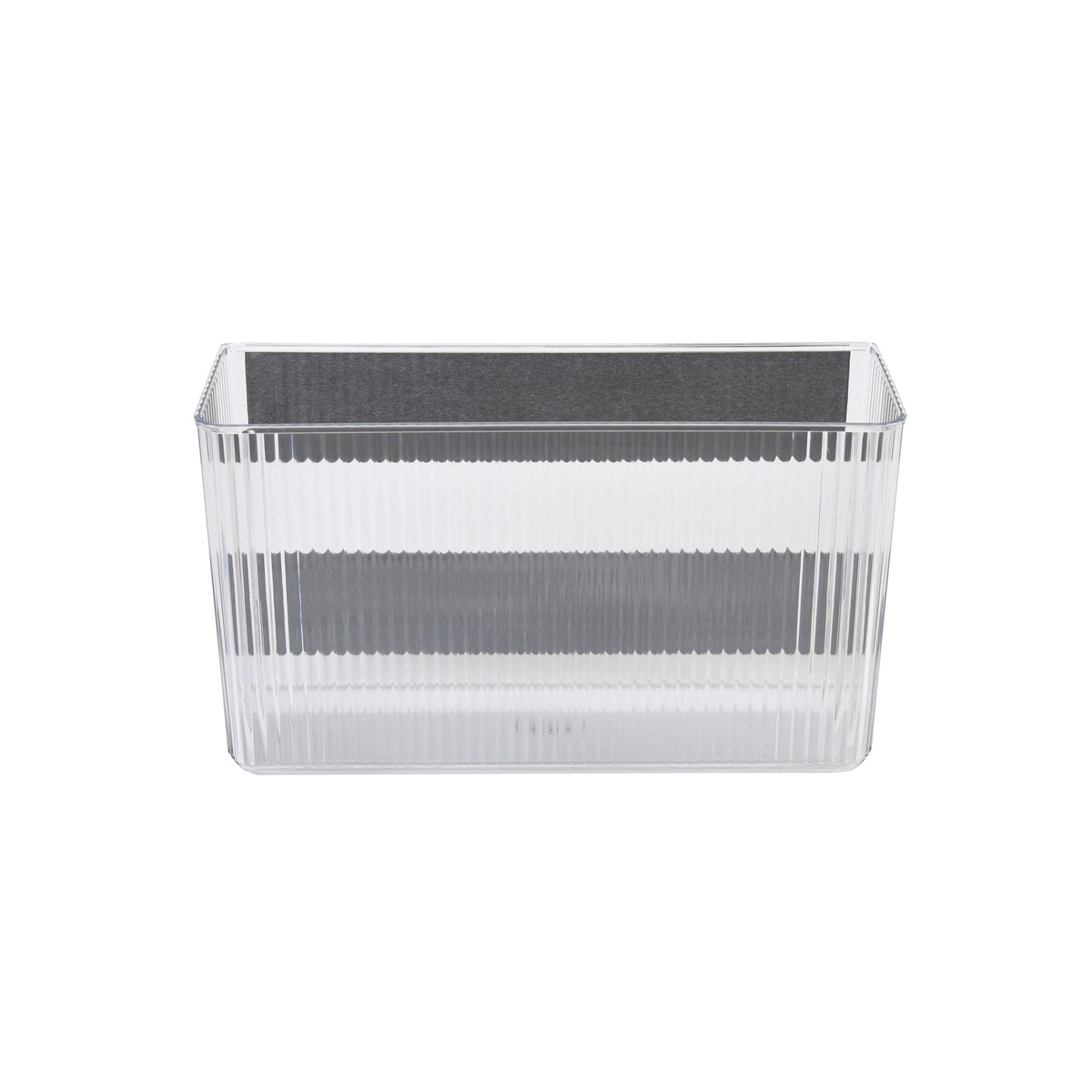 Magnetic Laundry Organizer Bin for Washers and Dryers, Clear