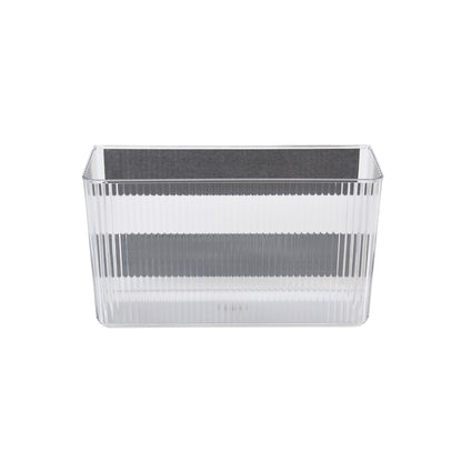 Magnetic Laundry Organizer Bin for Washers and Dryers, Clear