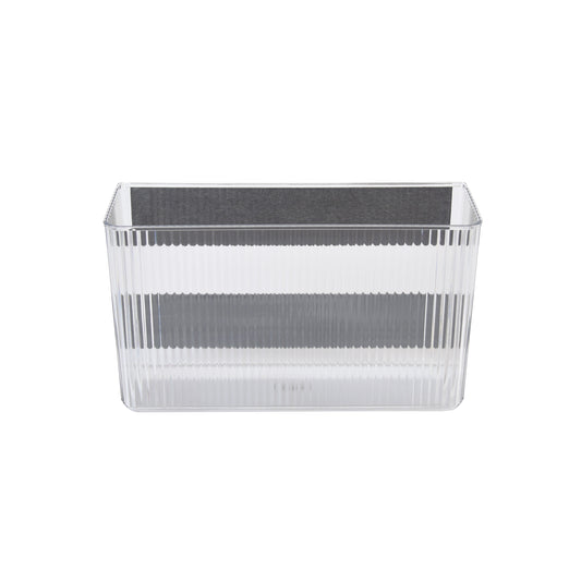 Magnetic Laundry Organizer Bin for Washers and Dryers, Clear